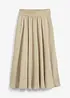 Maxi rok met een comfortabele band, bonprix