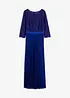 Chiffon jurk met kant en plissérok, bonprix