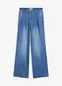 Wide leg jeans, mid waist, bonprix
