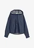 Spijkerblouse met capuchon, bonprix