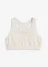 Bralette bikinitop met kant, bonprix