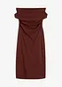Carmen midi jurk, bonprix