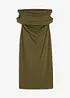 Carmen midi jurk, bonprix