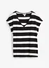 Gestreept gebreid shirt, bonprix