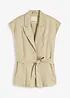 Mouwloze blazer van lyocell, bonprix