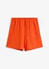 Jersey short van lichte crèpe, bonprix