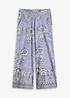 Jersey broek met paisley motief, bonprix