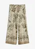 Jersey broek met paisley motief, bonprix