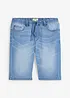 Lange lichte sweatjeans bermuda, regular fit, bonprix