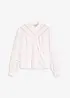 Blouse met linnen en gehaakte inzetstukken, bonprix