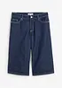 Jeans bermuda mid waist, low stretch, bonprix