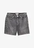Jeans bermuda mid waist, low stretch, bonprix