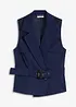 Gilet met riem, bonprix