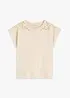 Shirt met kanten detail, bonprix