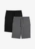 Sweat bermuda (set van 2), bonprix