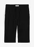 Lange bermuda van luchtige mousseline, loose fit, bonprix