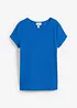 T-shirt van gestructureerde crêpe, bonprix