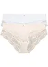 Hipster met fijne kant (set van 2), bonprix
