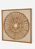 Wanddecoratie met rotan vlechtwerk, bonprix