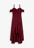 Carmen jurk met volants, bonprix