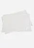 Placemats van biologisch katoen met borduursel (set van 2), bonprix