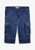 Lange cargo bermuda met comfort fit, regular fit, bonprix