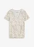 Shirt met breed elastiek, bonprix