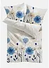 Dekbedovertrek met bloemenprint, bonprix