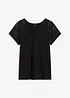 Shirt met kant, bonprix