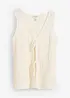 Blousetop met strikkoordjes, bonprix
