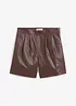 Leren broek van nappaleer, bonprix