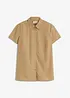 Popeline blouse met korte mouwen, bonprix