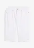 Lange stretch jeans bermuda, regular fit, bonprix