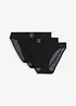Slip van mesh (set van 3), bonprix