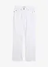 Mid waist stretch jeans, straight, bonprix