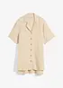 Lange mousseline overhemdblouse, bonprix
