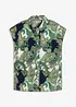 Gedessineerde blouse van soepele viscose, bonprix