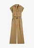 Viscose jumpsuit met riem, bonprix