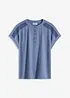 Shirt met kanten inzetstuk, bonprix