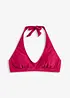 Halter bikinitop met V-hals, bonprix