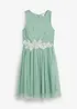 Midi jurk met kant, bonprix