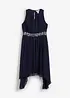 Chiffon jurk met pailletten, bonprix