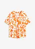 Gedessineerde tuniekblouse van soepele viscose, bonprix