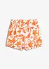 Gedessineerde short van soepele viscose, bonprix