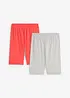 Biker short van een elastische katoenmix (set van 2), bonprix