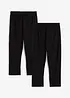 Capri legging van een katoenmix (set van 2), bonprix