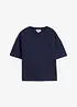 Overseized T-shirt met zwaar biologisch katoen, bonprix