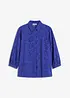 Blouse met broderie anglaise, bonprix