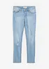 Skinny stretch jeans met mid waist, bonprix