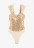 Body met pailletten, bonprix